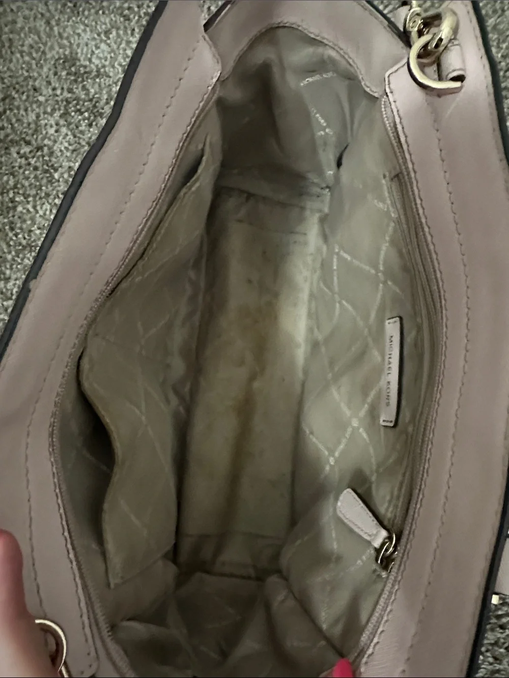 Michael Kors Medium Light Pink Handbag